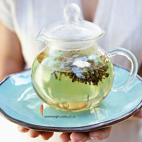 3.چای سبز: