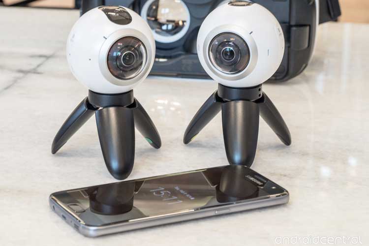 دوربین Gear 360 و گوشی‌‌ های هوشمند گلکسی j5 و j7 نسخه 2016 در کره عرضه شد