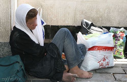 زنان کارتن خواب ایران (گزارش تصویری تکان دهنده)