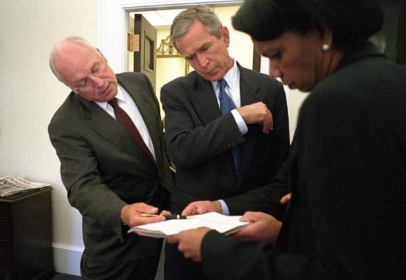 تصاویر : بوش پس از 11 سپتامبر