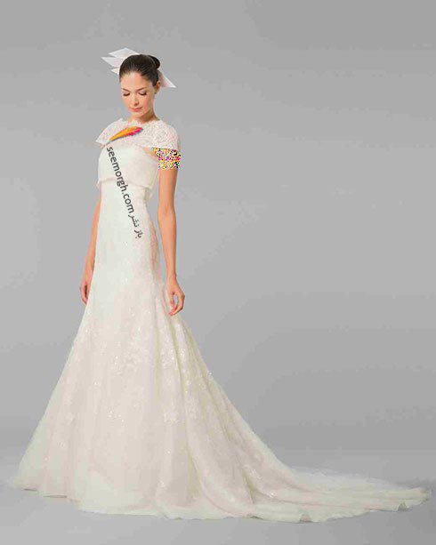 مدل لباس عروس به پیشنهاد کارولینا هرا Carolins Herrera - مدل شماره 7