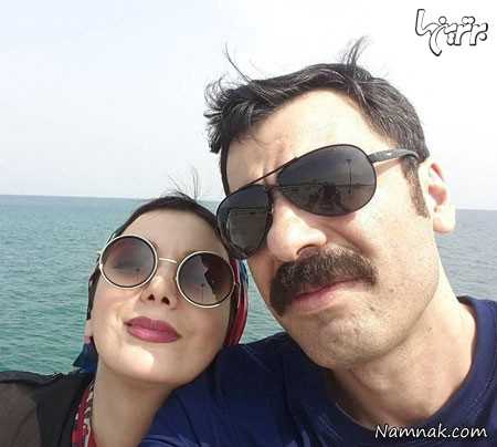  رویا میرعلمی و همسرش ، بازیگران مشهور ایرانی ، عکس بازیگر