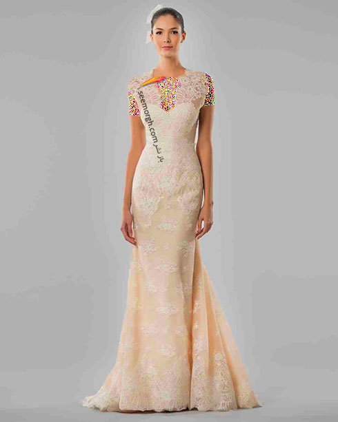 مدل لباس عروس به پیشنهاد کارولینا هرا Carolins Herrera - مدل شماره 3
