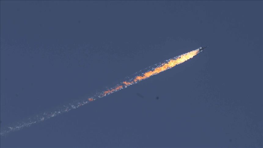 ترکیه جنگنده روسیه را سرنگون کرد