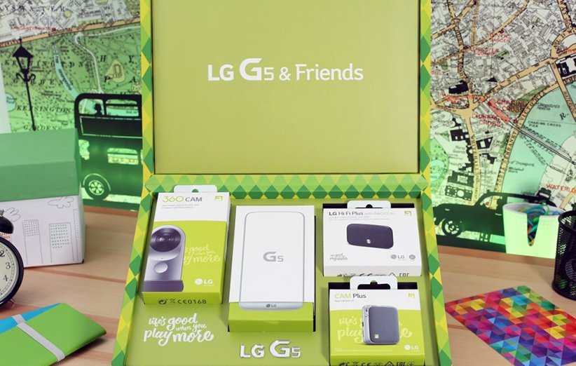فتو آی تی/ جعبه‌گشایی LG G5؛ همه‌ آن‌چه در این جعبه خواهید دید