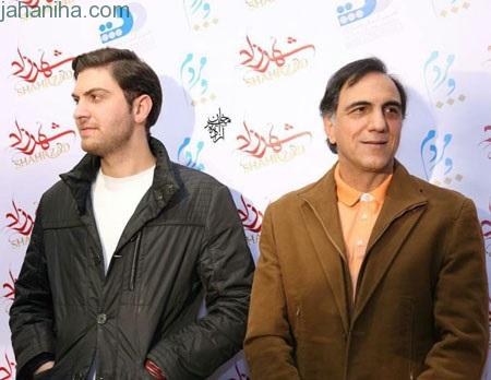 حسن فتحی ( کارگردان سریال شهرزاد ) و پسرش امیرحسین فتحی