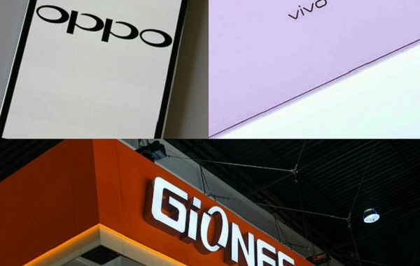 شرکت های چینی Oppo ،Vivo و Gionee در تلاش برای صدرنشینی بازار تلفن های همراه