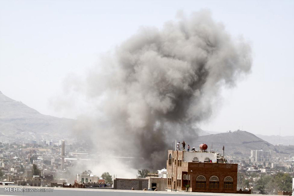 عکس/ ویرانی های یمن‎ بر اثر تجاوز سعودی ها