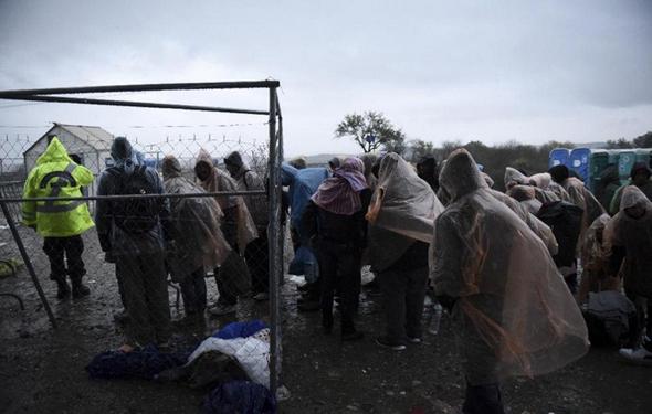 تصاویر : وضعیت پناهجویان ایرانی در مقدونیه