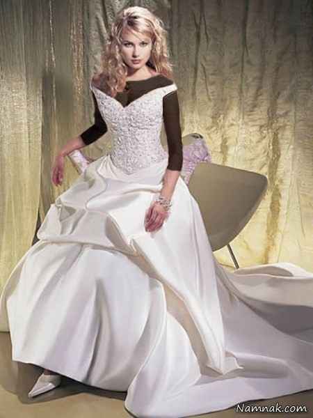 راهنمای خرید لباس عروس مناسب + عکس ، راهنمای خرید لباس عروس ، راهنمایی خرید لباس عروس