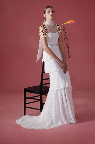 مدل لباس عروس زمستانی به پیشنهاد مجله ووگ Vogue - مدل شماره 1
