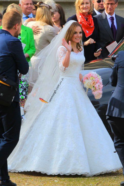 لباس عروس گری هالیول Geri Halliwell