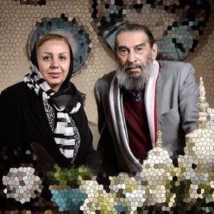 چهره ها/ مرحوم «انوشیروان ارجمند» در کنار همسرش