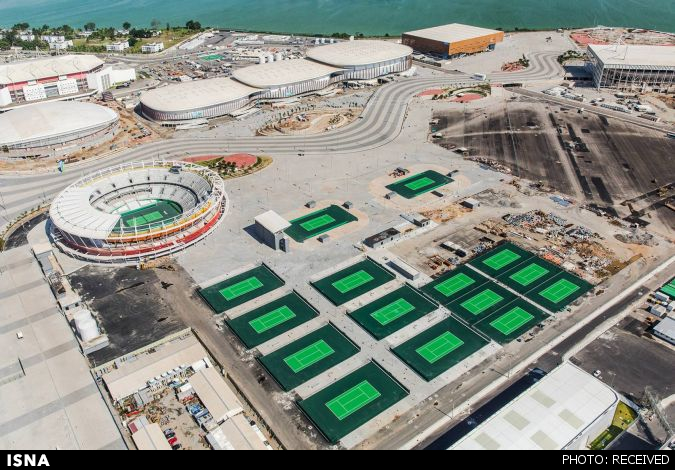 عکس/ تصاویر هوایی جدید از استادیوم‌های المپیک ریو 