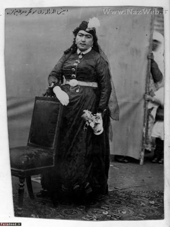 زن زشت و معروفی که از فراق ناصر الدین شاه دق کرد + عکس