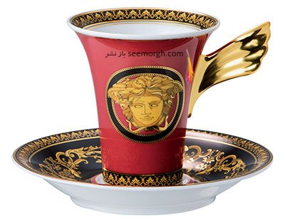 فنجان و نعلبکی ورساچه Versace برای کریسمس