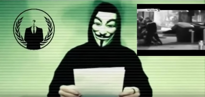 گروه هکری Anonymous به داعش اعلام جنگ می دهد