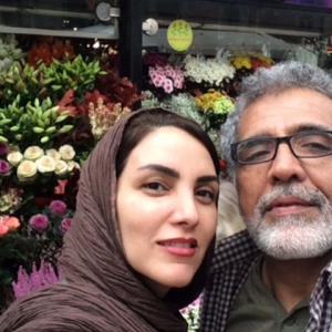 چهره ها/ جدیدترین عکس «مرجان شیر محمدی» و همسرش