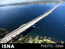 طولانی‌ترین پل شناور جهان در واشنگتن ساخته شد (+عکس)