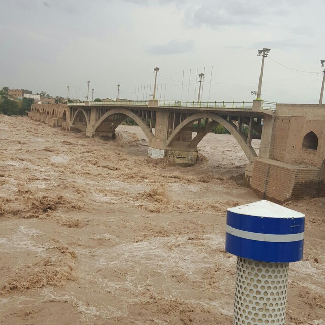 سیلاب در دزفول 