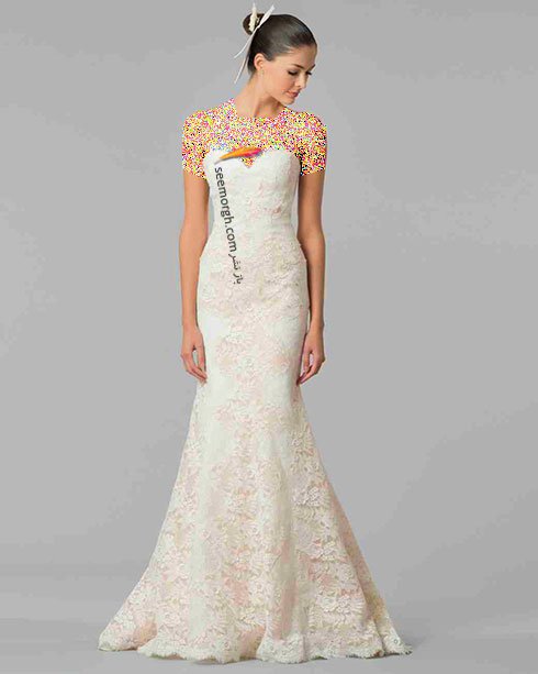 مدل لباس عروس به پیشنهاد کارولینا هرا Carolins Herrera - مدل شماره 2
