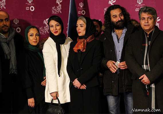 حدیث میرامینی ، بازیگران در جشنواره فجر 94 ، بازیگران روی فرش قرمز