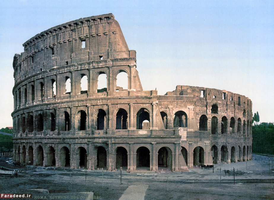 «رم» 130سال پیش را رنگی ببینید!