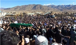 خبرگزاری فارس: قربانیان حادثه جاغوری افغانستان تشییع شدند+تصاویر