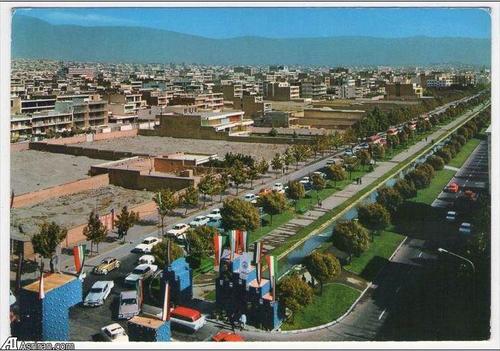 بلوار کشاورز تهران- دهه 40