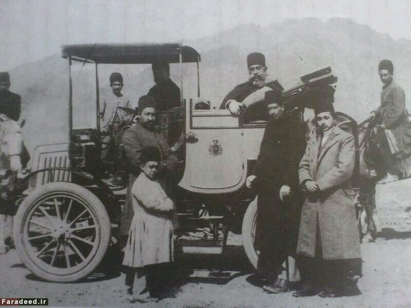 اولین خودرو که وارد ایران شد