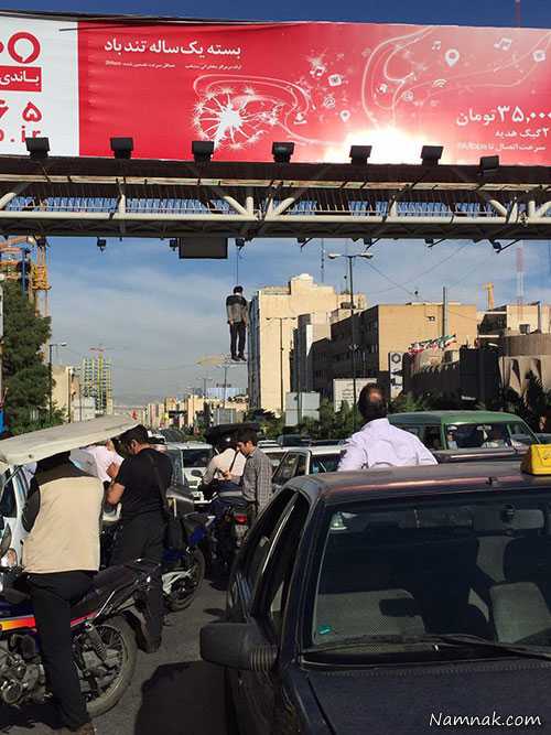 خودکشی در خیابان میرداماد ، خودکشی در میرداماد ، میرداماد تهران