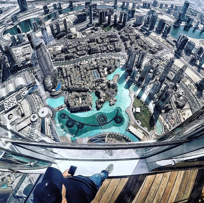 نمایی زیبا از شهر دبی 