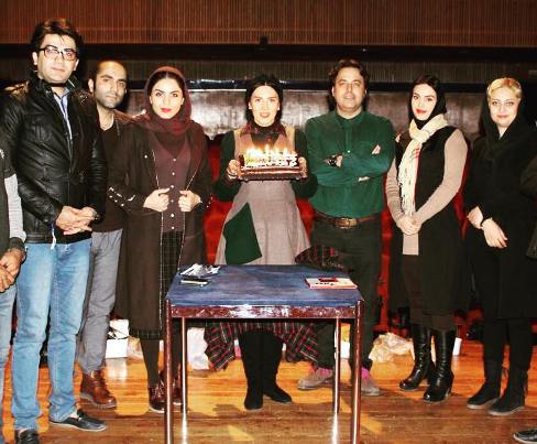 جشن تولد لیلا بلوکات با حضور فرزاد حسنی و آزاده زارعی