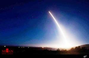 پرتاب آزمایشی موشک بالستیک قاره پیما توسط ارتش آمریکا