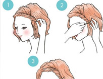 مدل بستن موی دخترانه در 3 دقیقه + تصاویر آموزشی