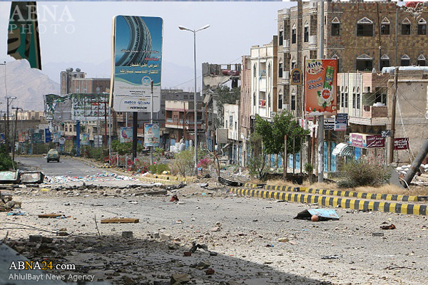 عکس/ درگیری شدید مزدوران سعودی با نیروهای ارتش و مردمی یمن در تعز