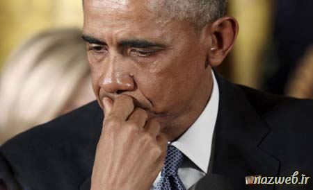گریه های جنجالی اوباما مردم جهان را بهت زده کرد (عکس)