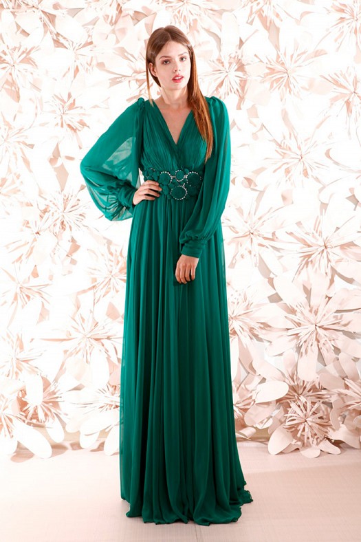 مدل لباس مجلسی بلند,مدل لباس مجلسی بلند 2016,مدل لباس مجلسی بلند با پارچه حریر
