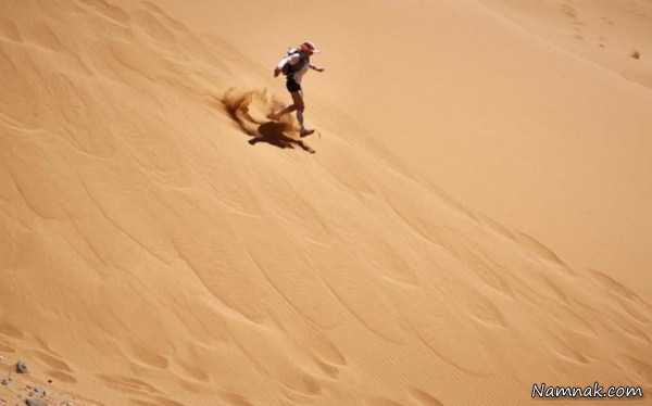 دوی ماراتون در صحرا ، تصاویر ، تصویر روز
