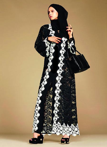 جدید و آخرین مدل مانتوهای شیک با حجاب بهار 95