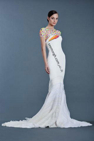 مدل لباس عروس زمستانی به پیشنهاد مجله ووگ Vogue - مدل شماره 5