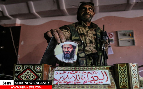 تصویر بن لادن در اتاق فرماندهی داعش