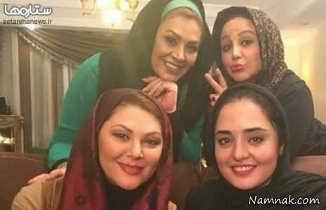 برنامه شام ایرانی با حضور بازیگران زن ، نسرین مقانلو ، برنامه شام ایرانی