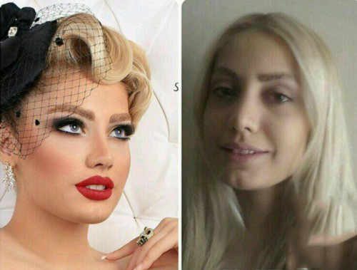 ,مدل های جدید و زیبای عروس قبل و بعد آرایش,[categoriy]
