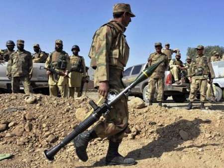 کشته شدن 34 شبه نظامی در بلوچستان پاکستان 