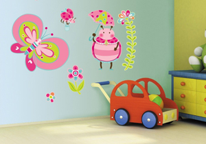 افزایش هیجان رابطه مستقیم در نقاشی اتاق کودک دارد