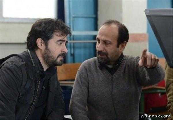 شهاب حسینی و اصغر فرهادی ، عکسهای فیلم فروشنده ، فیلم سینمایی فروشنده