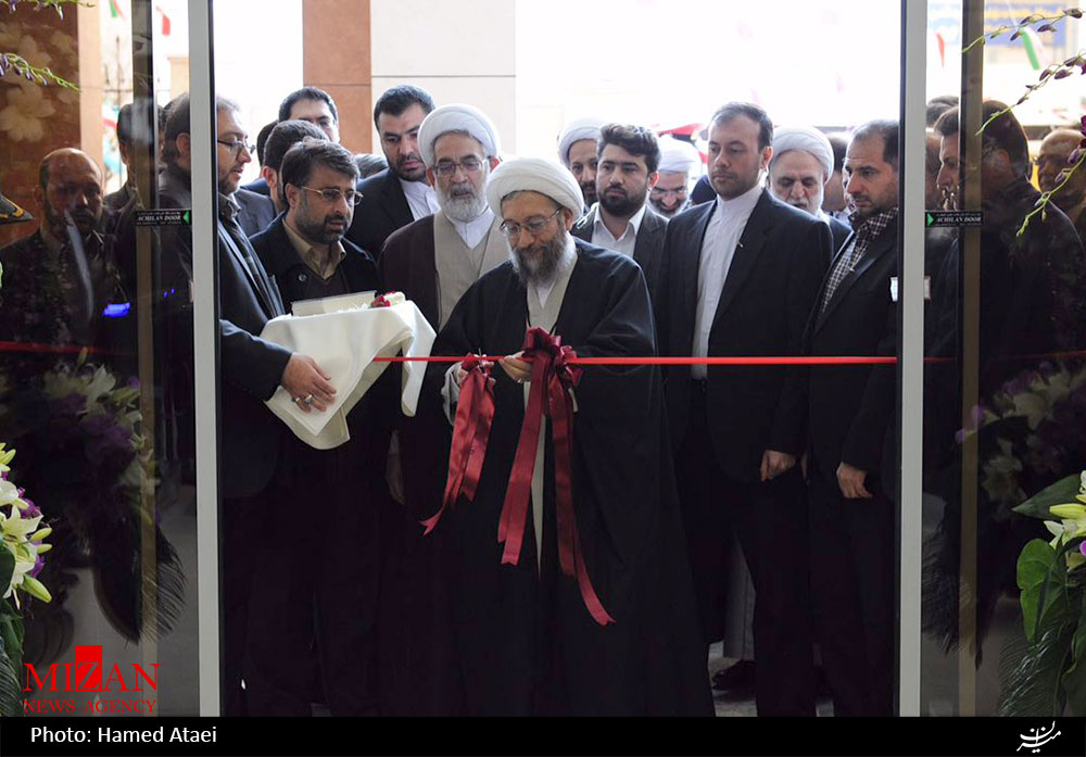 عکس/ افتتاح ساختمان جدید دیوان عدالت اداری با حضور رئیس قوه قضائیه