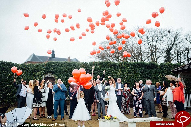 حرکت انسان‌دوستانه عروس‌خانم در روز عروسی