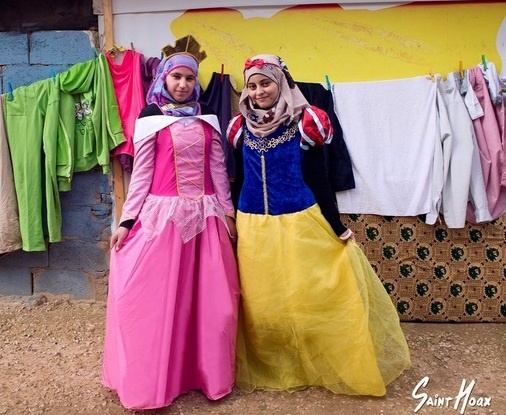  وقتی دختران مهاجر سوری، سیندرلا می‌شوند